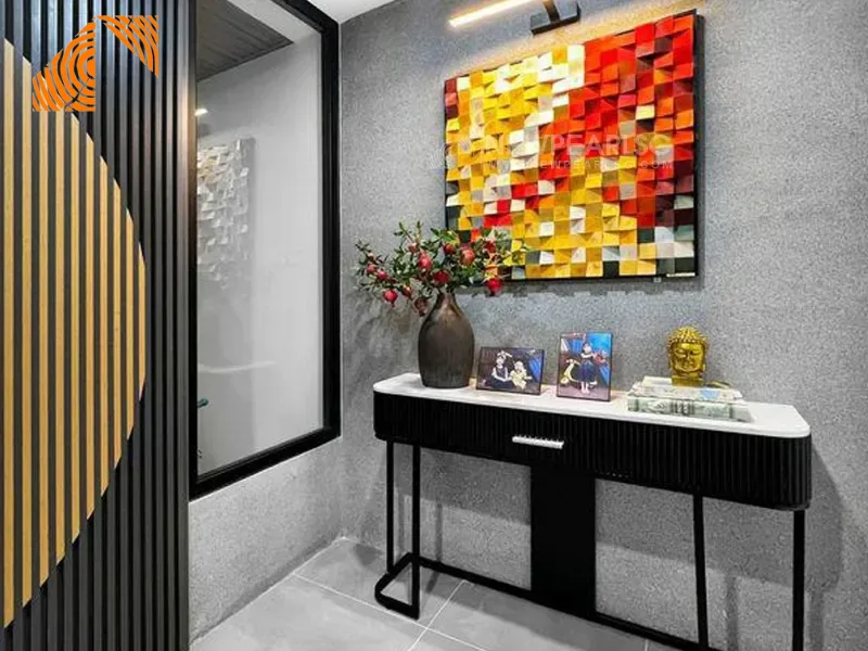 tranh gỗ 3D Mosaic nghệ thuật 