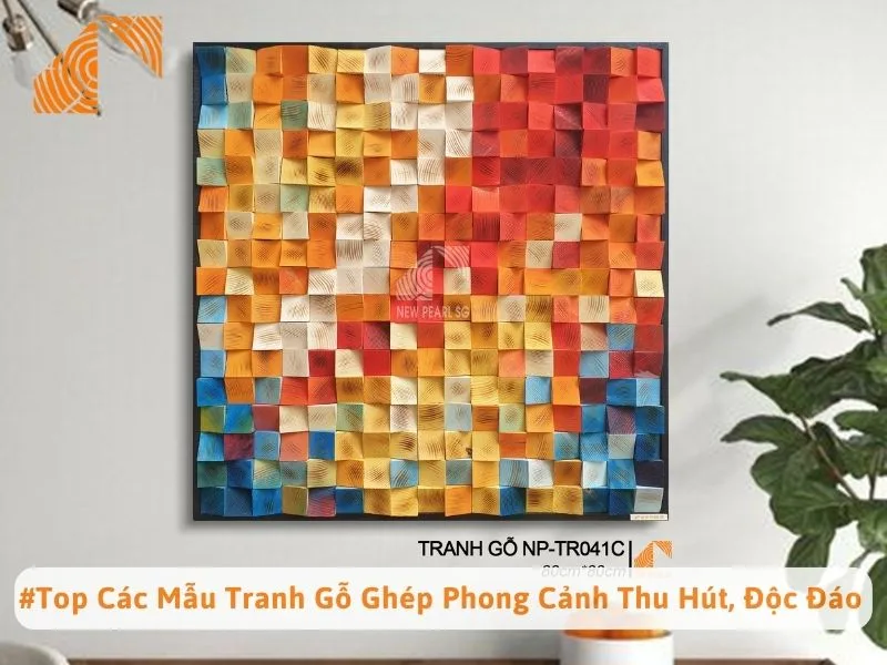 #Top Các Mẫu Tranh Gỗ Ghép Phong Cảnh Thu Hút, Độc Đáo 