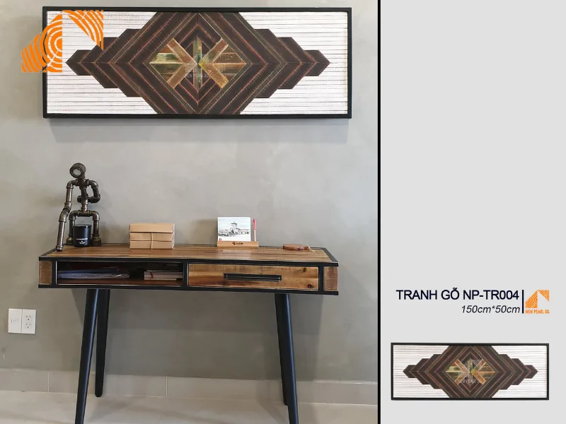 tranh gỗ mosaic nghệ thuật phong cách cổ điển