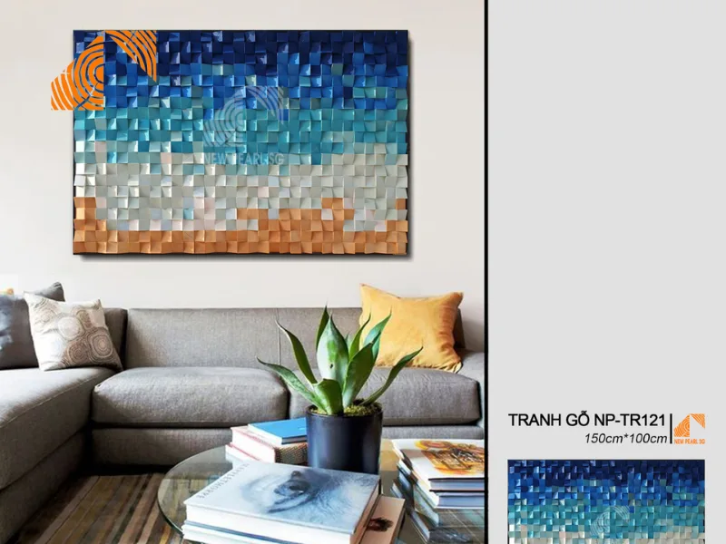 Các loại tranh mosaic được ưa thích trong thiết kế nội thất