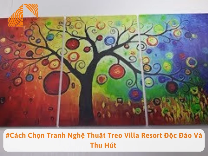 #Cách Chọn Tranh Nghệ Thuật Treo Villa Resort Độc Đáo Và Thu Hút 