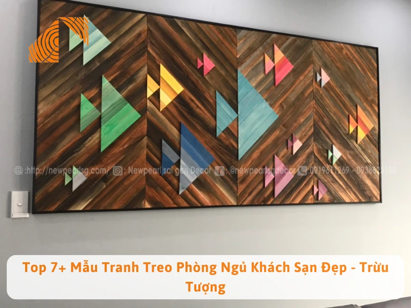 Top 7+ Mẫu Tranh Treo Phòng Ngủ Khách Sạn Đẹp - Trừu Tượng