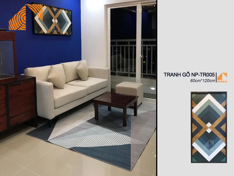 tranh gỗ mosaic nghệ thuật phong cách cổ điển